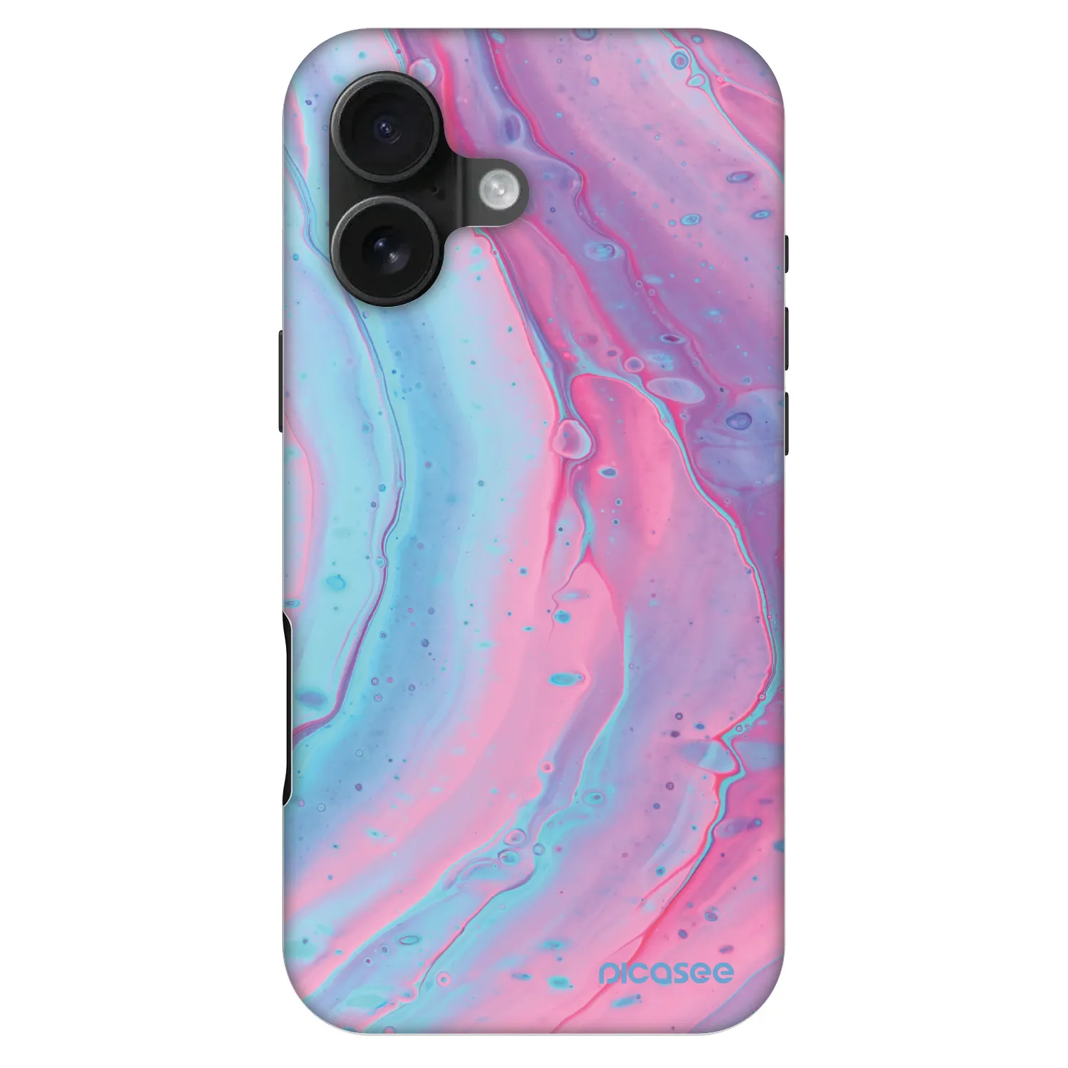 Picasee Fashion Case MagSafe για Apple iPhone 16 - Pink liquid