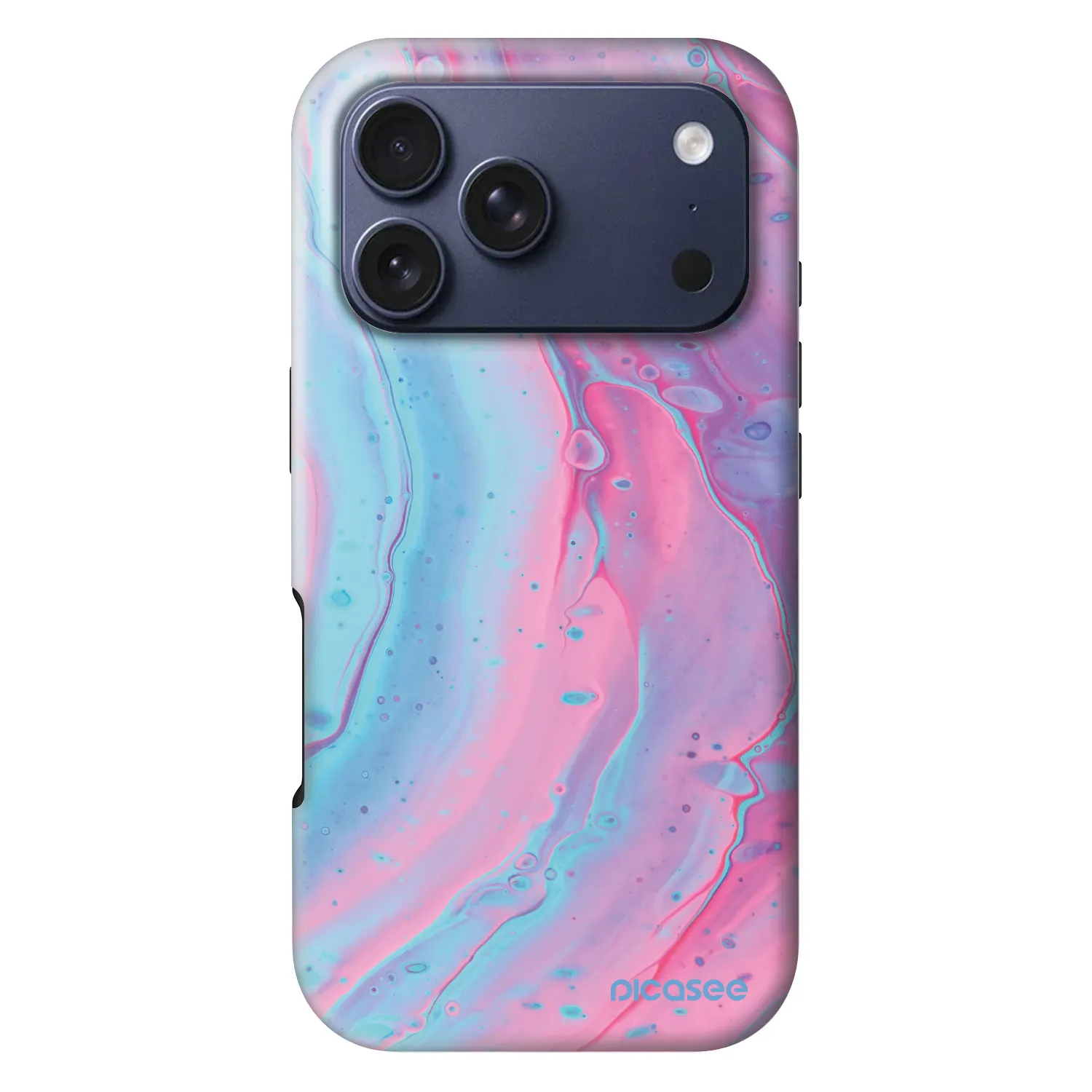 Picasee Fashion Case MagSafe για Apple iPhone 18 Pro - Pink liquid