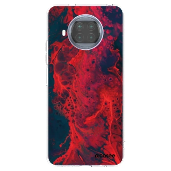 Picasee διαφανής θήκη σιλικόνης Xiaomi Mi 10T Lite - Organic red
