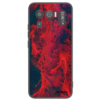 Picasee Μαύρη θήκη σιλικόνης για Xiaomi Mi 11 Ultra - Organic red