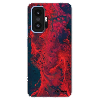 Picasee διαφανής θήκη σιλικόνης Xiaomi 11T Pro - Organic red