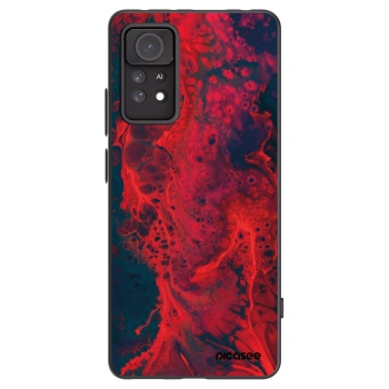 Picasee Μαύρη θήκη σιλικόνης για Xiaomi Redmi Note 11 Pro 5G - Organic red