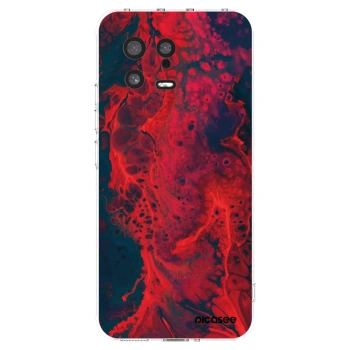 Picasee διαφανής θήκη σιλικόνης Xiaomi 13 - Organic red