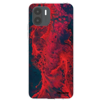 Picasee διαφανής θήκη σιλικόνης Xiaomi Redmi A2 - Organic red
