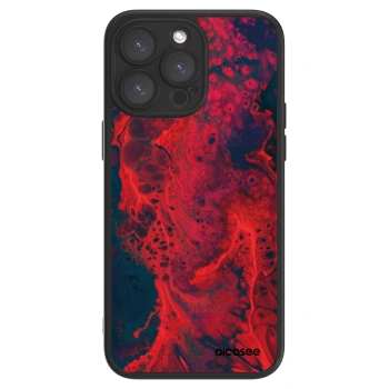 Picasee ULTIMATE CASE MagSafe pro Apple iPhone 15 Pro Max - Organic red