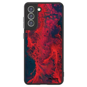 Picasee ULTIMATE CASE PowerShare για Samsung Galaxy S21 FE 5G - Organic red