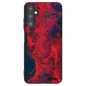 Picasee Μαύρη θήκη σιλικόνης για Samsung Galaxy A05s A057G - Organic red