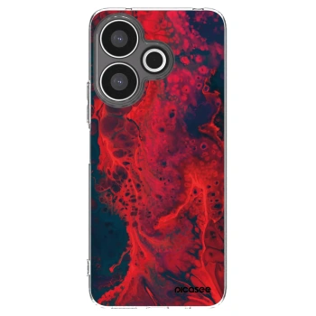 Picasee διαφανής θήκη σιλικόνης Xiaomi Redmi 13 4G - Organic red