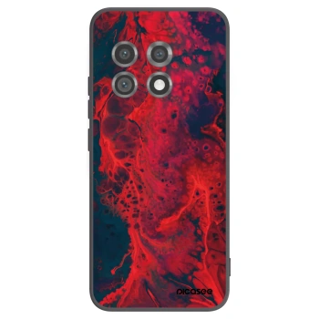 Picasee Μαύρη θήκη σιλικόνης για OnePlus 11 5G - Organic red