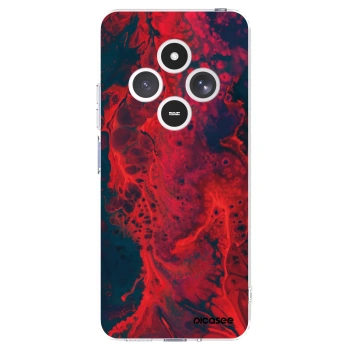 Picasee διαφανής θήκη σιλικόνης Xiaomi Redmi 14C - Organic red