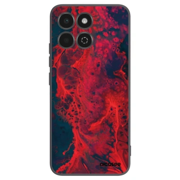 Picasee Μαύρη θήκη σιλικόνης για Honor 200 Smart 5G - Organic red