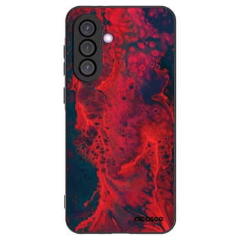 Picasee Μαύρη θήκη σιλικόνης για Samsung Galaxy A56 5G A566B - Organic red