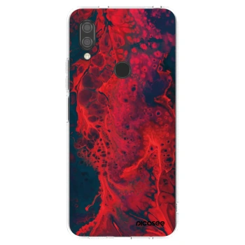 Picasee διαφανής θήκη σιλικόνης Xiaomi Redmi 7 - Organic red