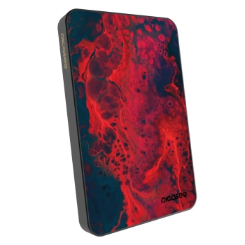 Powerbank με MagSafe 5 000 mAh Γκρί - Organic red