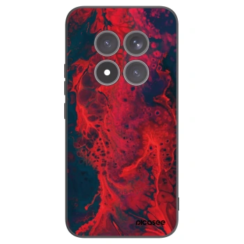 Picasee Μαύρη θήκη σιλικόνης για Xiaomi Redmi Note 15 Pro+ - Organic red