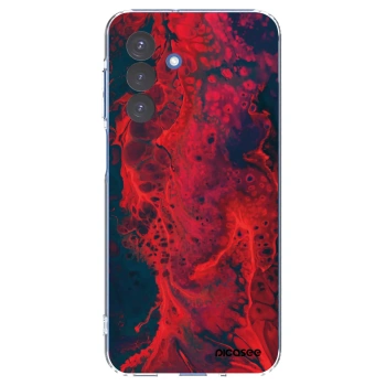Picasee διαφανής θήκη σιλικόνης Samsung Galaxy A17 5G - Organic red