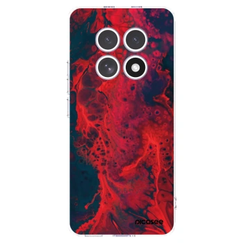 Picasee διαφανής θήκη σιλικόνης Xiaomi Redmi Note 15 - Organic red