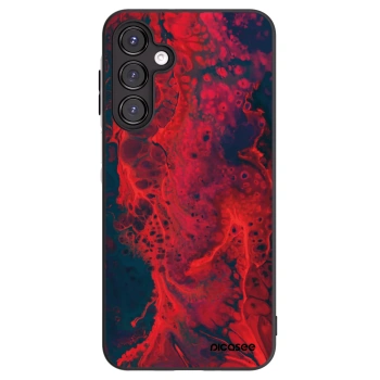 Picasee Μαύρη θήκη σιλικόνης για Samsung Galaxy A16 4G - Organic red