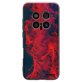 Picasee Μαύρη θήκη σιλικόνης για Honor Magic8 Pro 5G - Organic red