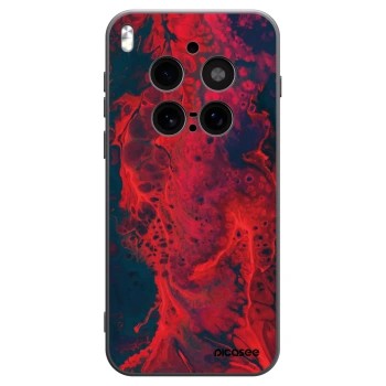 Picasee Μαύρη θήκη σιλικόνης για Vivo X300 Pro - Organic red