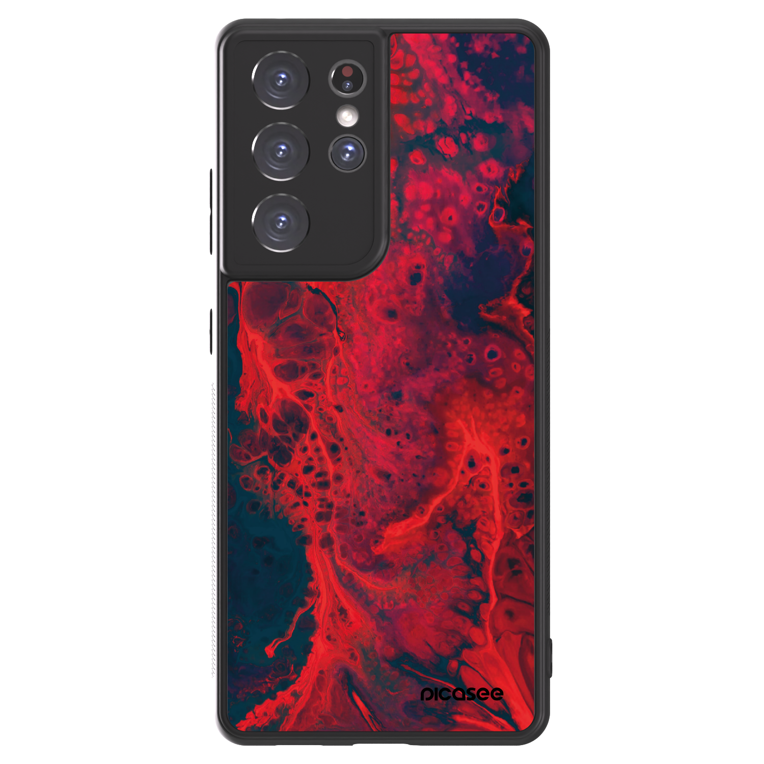 Picasee ULTIMATE CASE για Samsung Galaxy S21 Ultra 5G G998B - Organic red