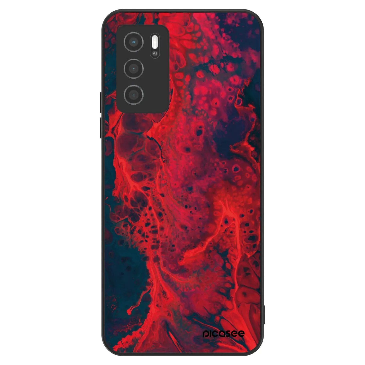 Picasee ULTIMATE CASE για OPPO A16s - Organic red