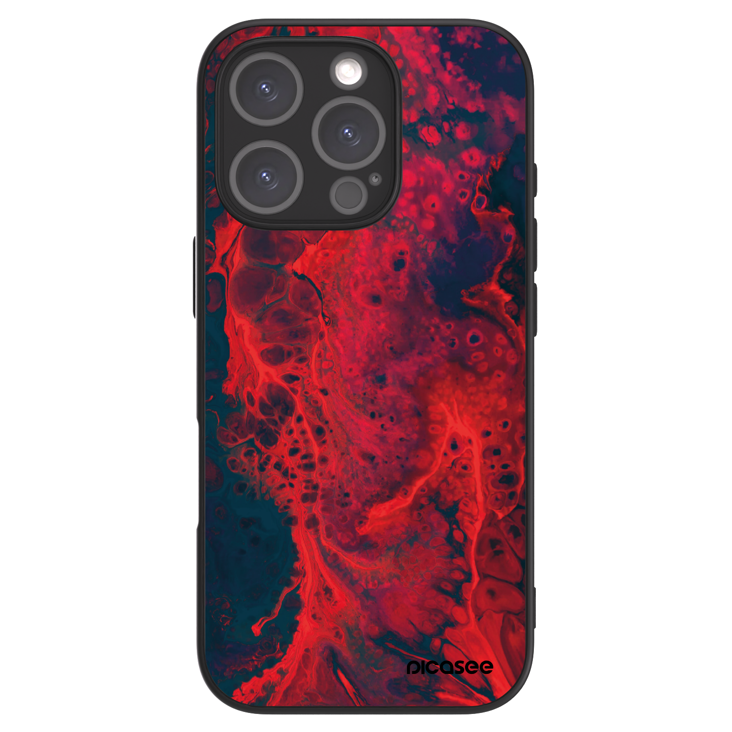 Picasee ULTIMATE CASE MagSafe pro Apple iPhone 16 Pro - Organic red