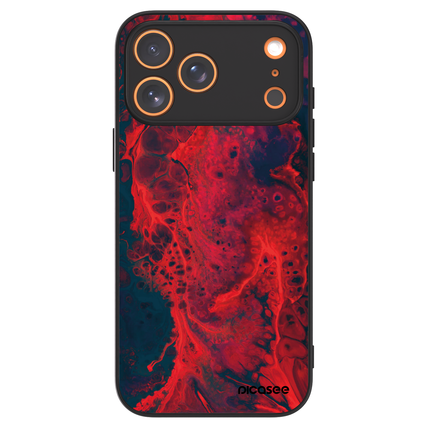 Picasee ULTIMATE CASE MagSafe pro Apple iPhone 17 Pro Max - Organic red