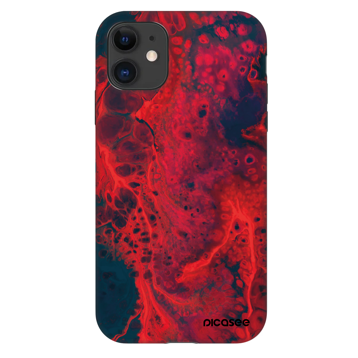 Picasee Fashion Case για Apple iPhone 11 - Organic red