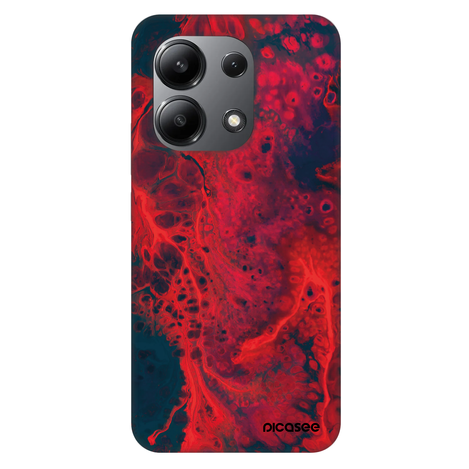 Picasee Fashion Case για Xiaomi Redmi Note 13 4G - Organic red