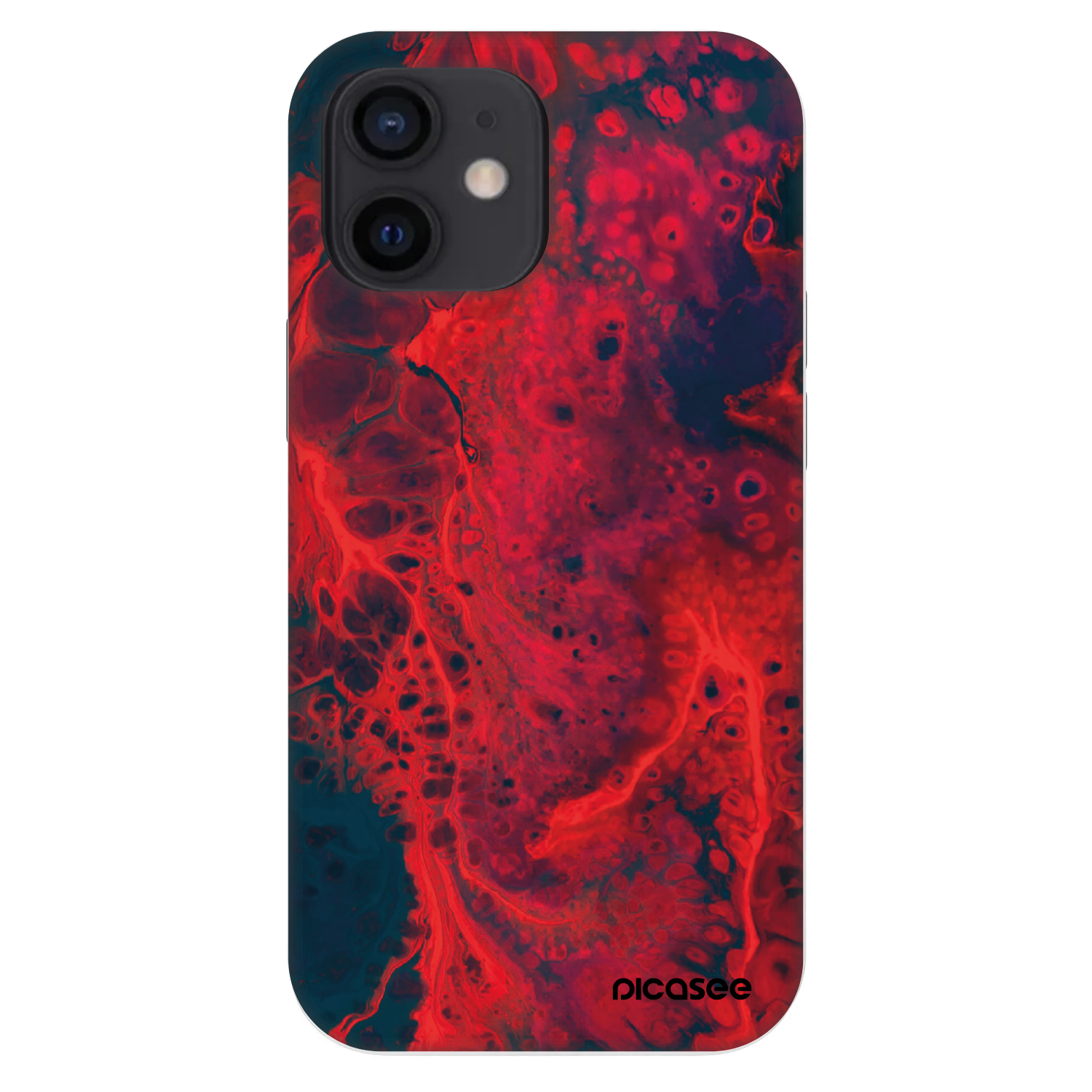 Picasee Fashion Case για Apple iPhone 12 mini - Organic red