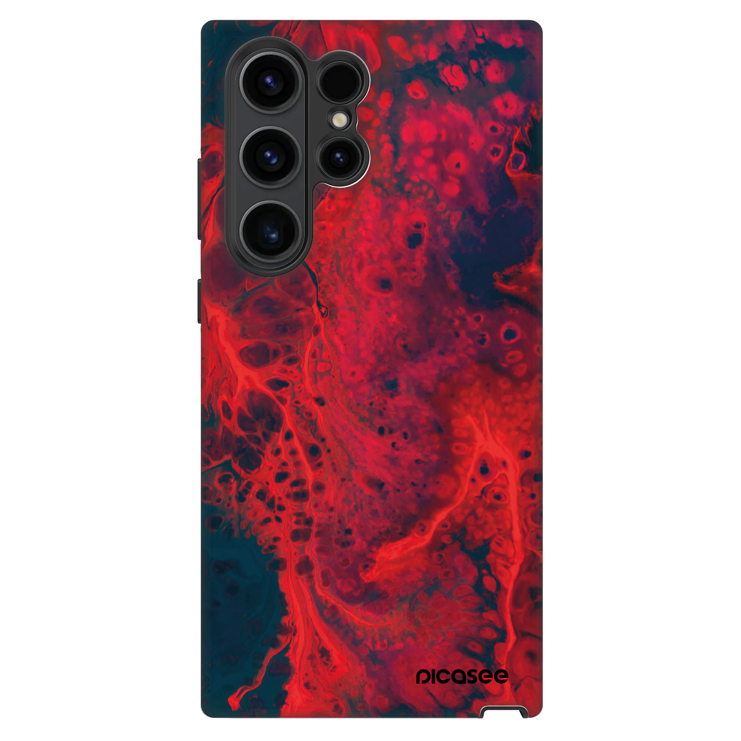 Picasee Fashion Case για Samsung Galaxy S23 Ultra 5G - Organic red