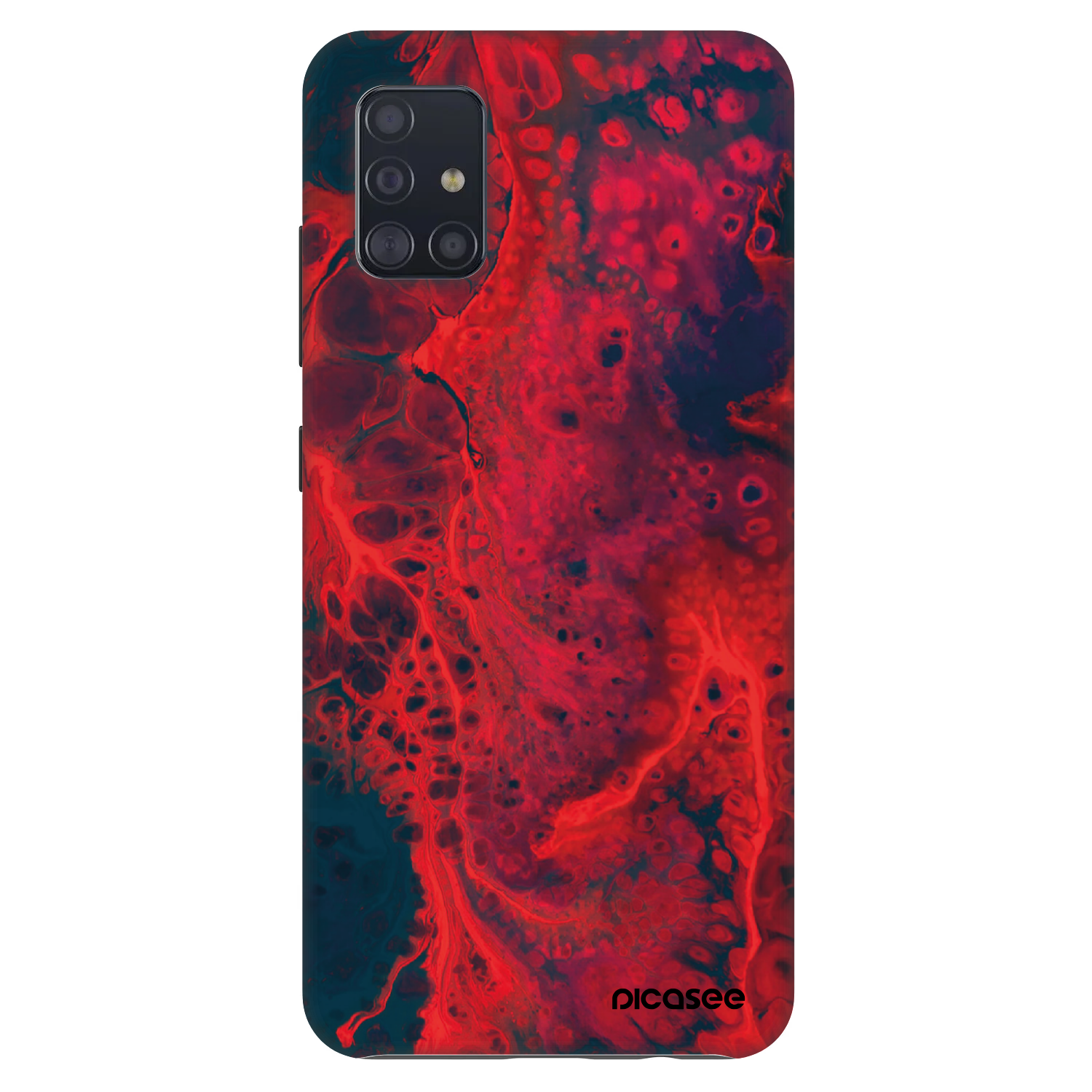 Picasee Fashion Case για Samsung Galaxy A51 A515F - Organic red