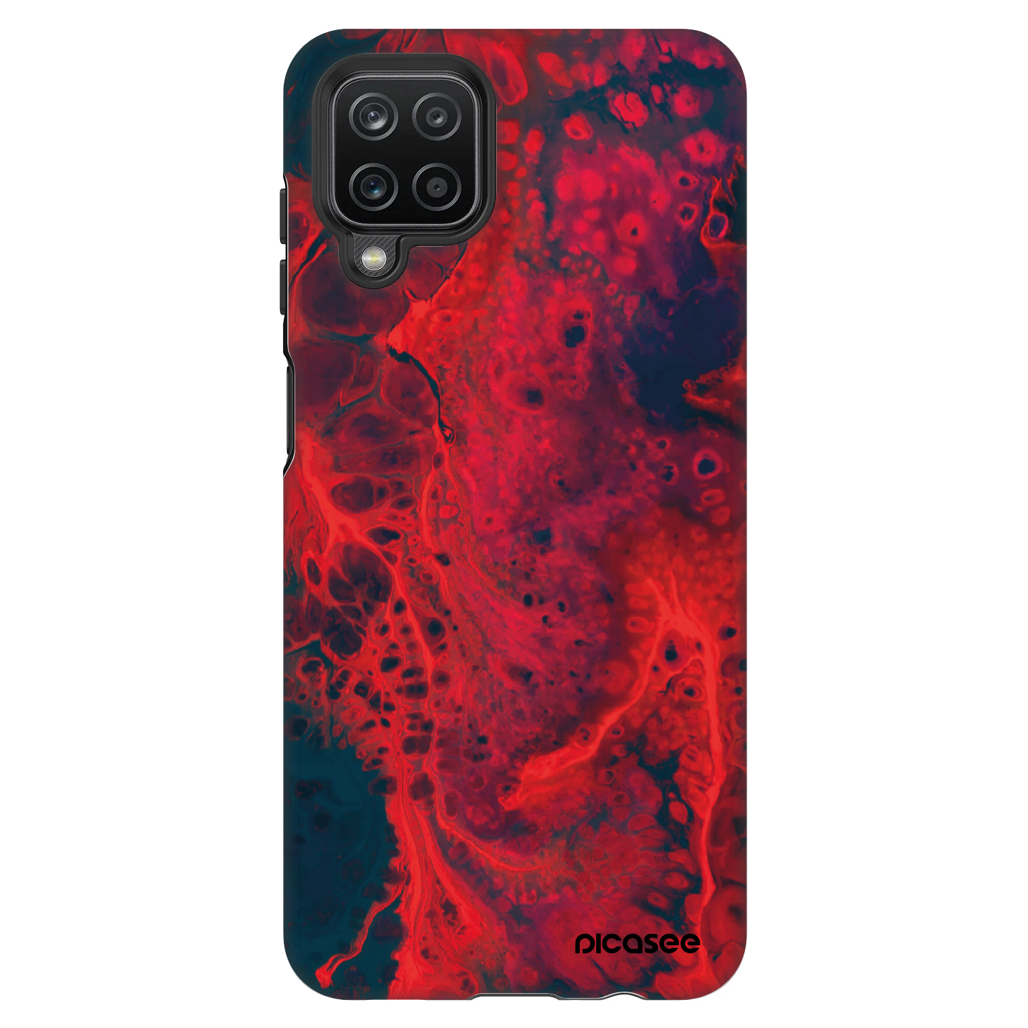 Picasee Fashion Case για Samsung Galaxy A12 A125F - Organic red