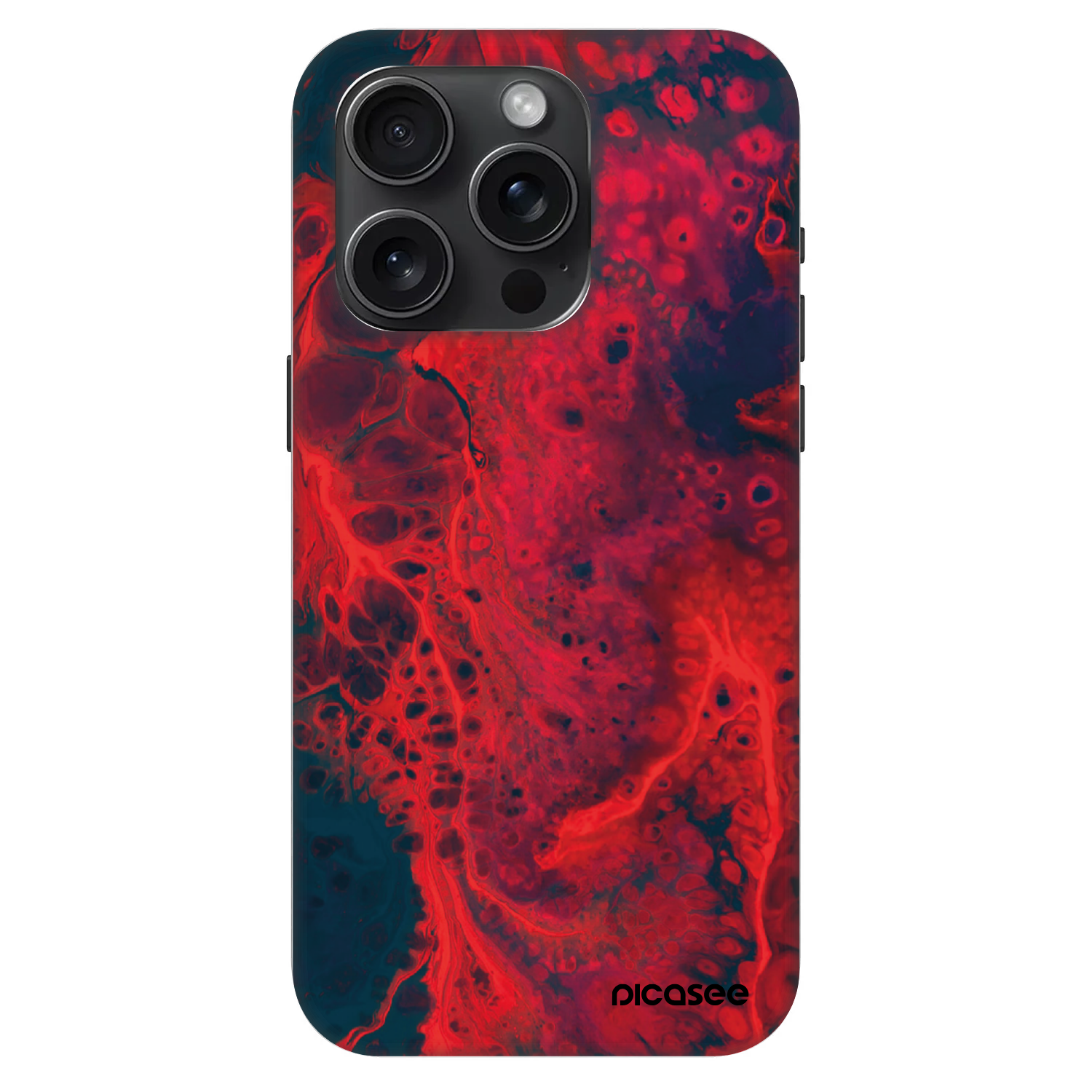 Picasee Fashion Case MagSafe για Apple iPhone 15 Pro - Organic red