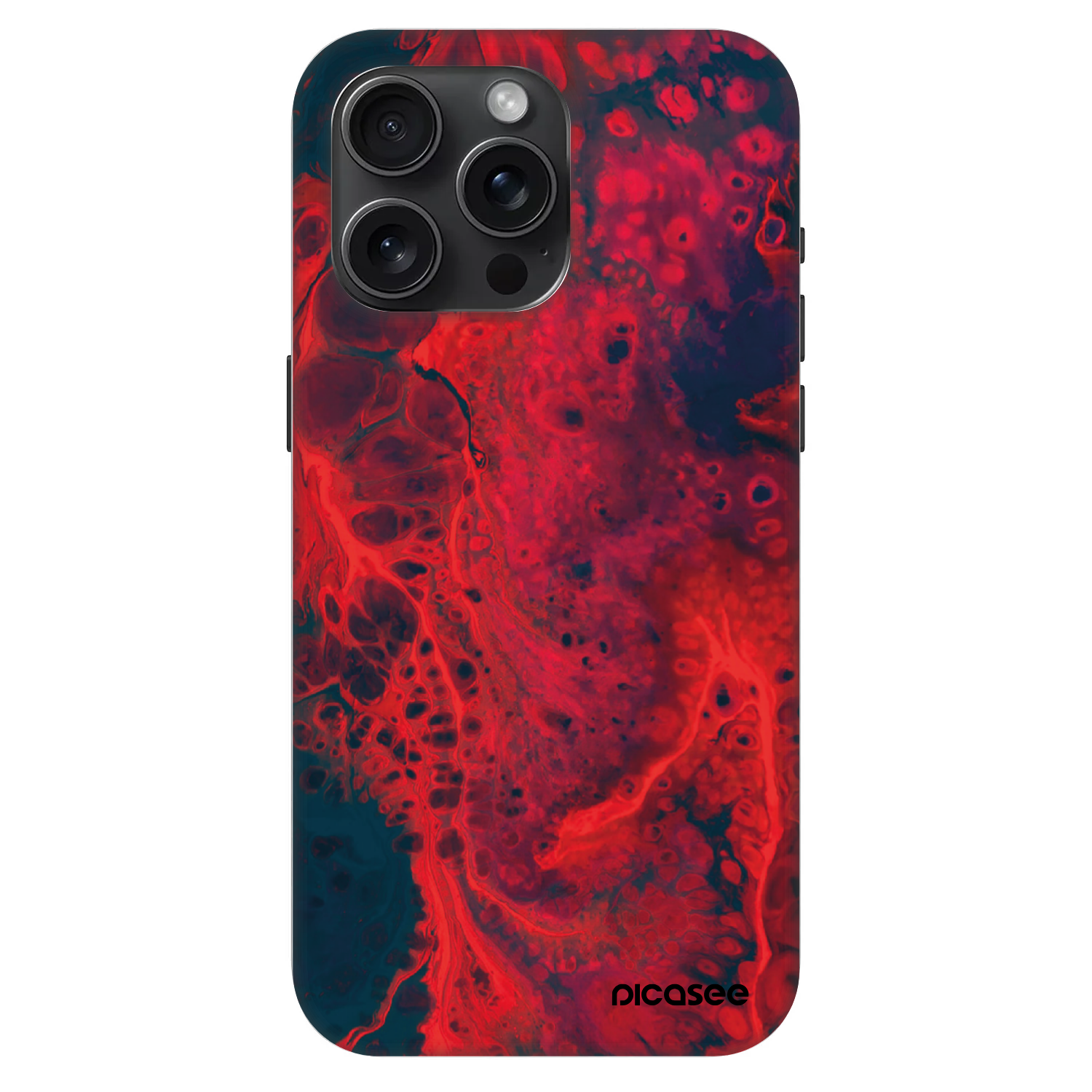 Picasee Fashion Case MagSafe για Apple iPhone 15 Pro Max - Organic red