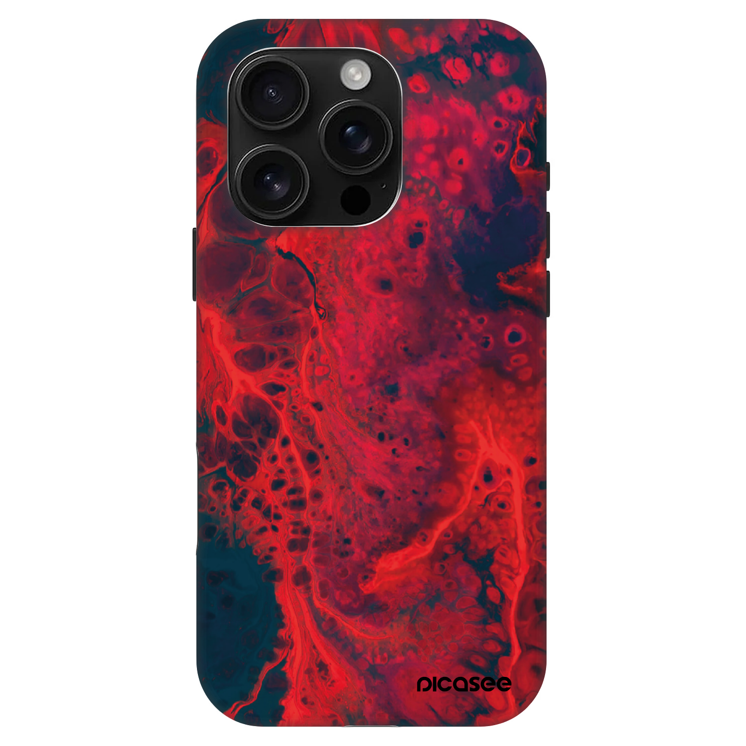 Picasee Fashion Case MagSafe για Apple iPhone 16 Pro - Organic red