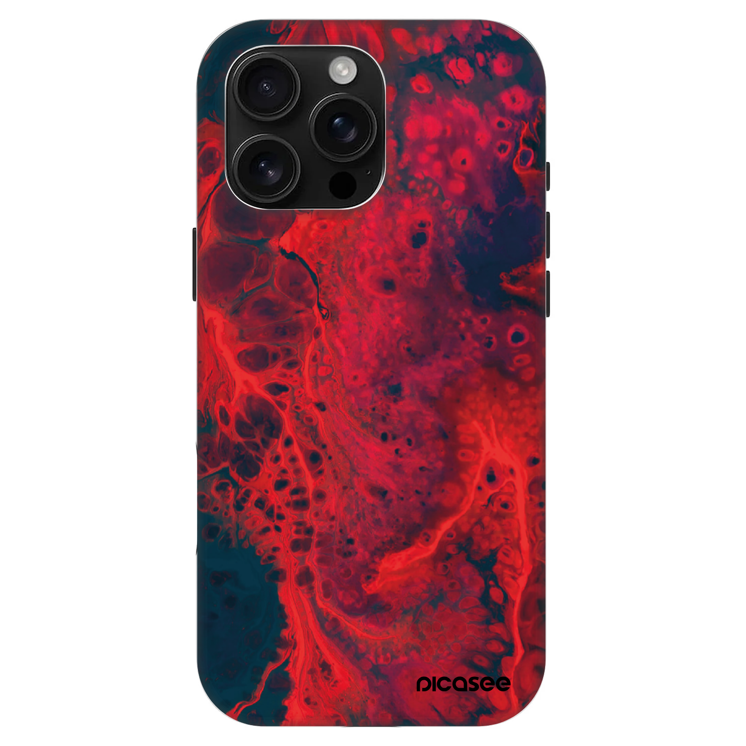 Picasee Fashion Case MagSafe για Apple iPhone 16 Pro Max - Organic red
