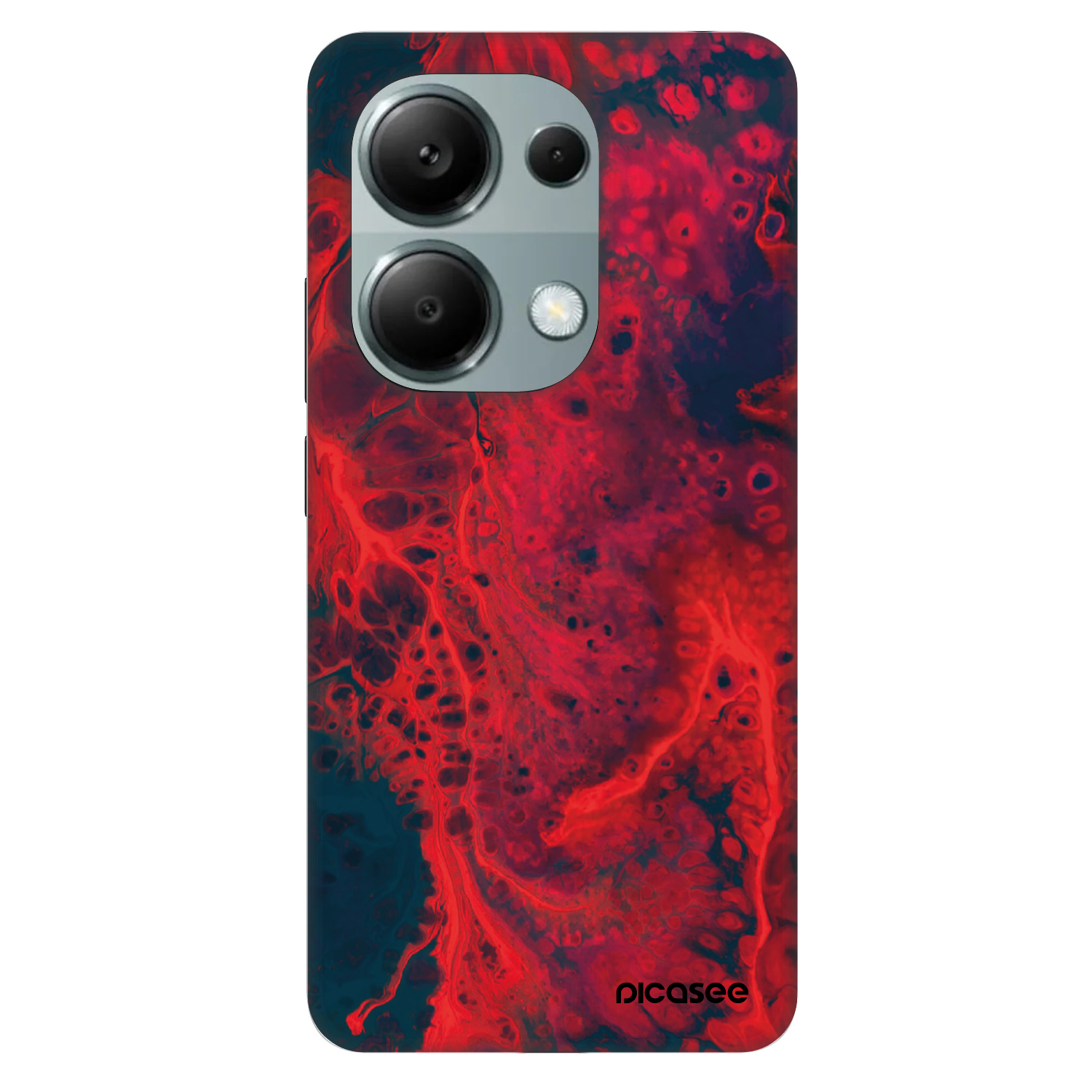 Picasee Fashion Case για Xiaomi Redmi Note 13 Pro 4G - Organic red