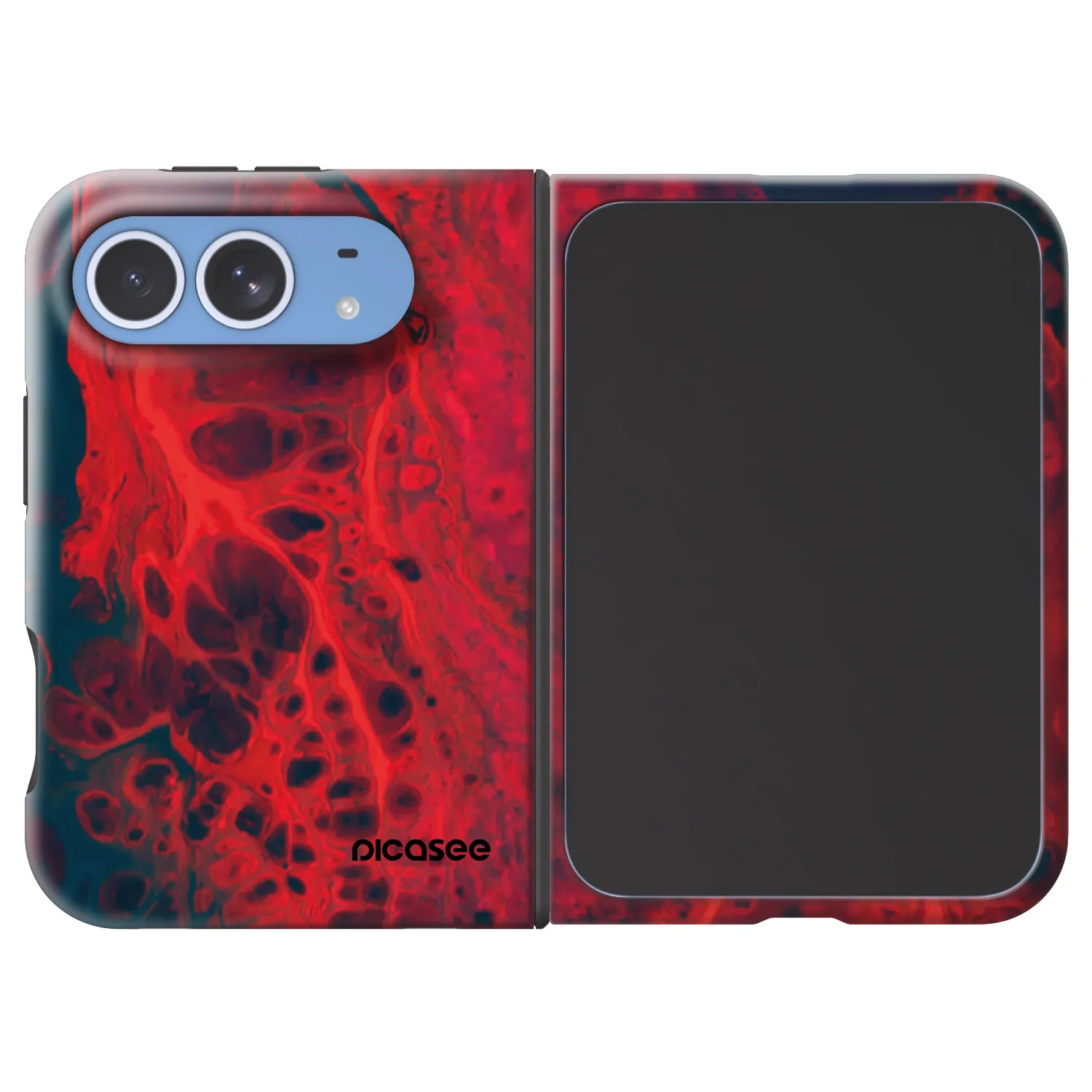 Picasee Fashion Case MagSafe για Apple iPhone Duo - Organic red
