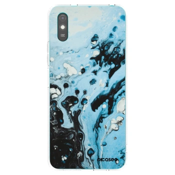 Picasee διαφανής θήκη σιλικόνης Xiaomi Redmi 9A - Organic blue