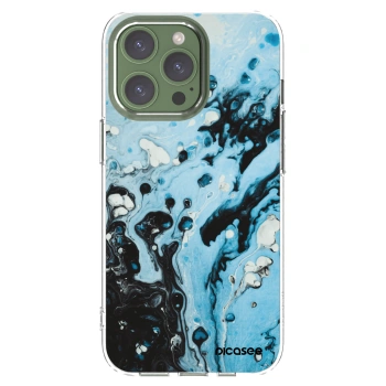 Picasee διαφανής θήκη σιλικόνης Apple iPhone 13 Pro - Organic blue
