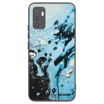 Picasee Μαύρη θήκη σιλικόνης για Xiaomi Redmi Note 10 5G - Organic blue