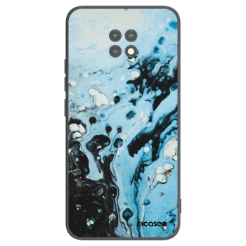 Picasee Μαύρη θήκη σιλικόνης για Xiaomi Redmi Note 9T - Organic blue