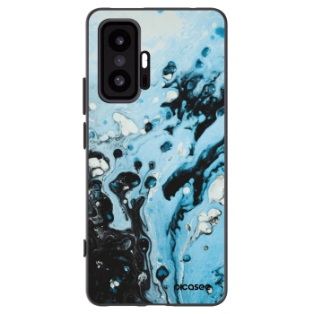Picasee Μαύρη θήκη σιλικόνης για Xiaomi 11T - Organic blue