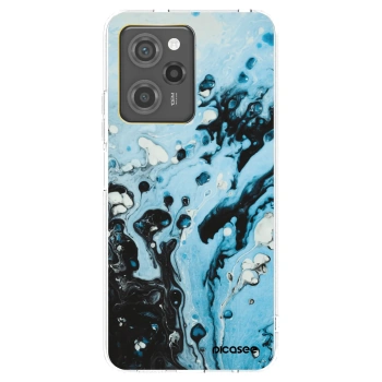 Picasee Μαύρη θήκη σιλικόνης για Xiaomi Poco X5 Pro - Organic blue