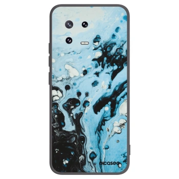 Picasee Μαύρη θήκη σιλικόνης για Xiaomi 13 Pro - Organic blue