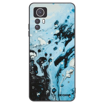 Picasee Μαύρη θήκη σιλικόνης για Xiaomi Redmi Note 12S - Organic blue