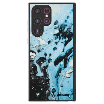 Picasee ULTIMATE CASE PowerShare για Samsung Galaxy S22 Ultra 5G - Organic blue