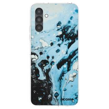 Picasee διαφανής θήκη σιλικόνης Samsung Galaxy A04s A047F - Organic blue
